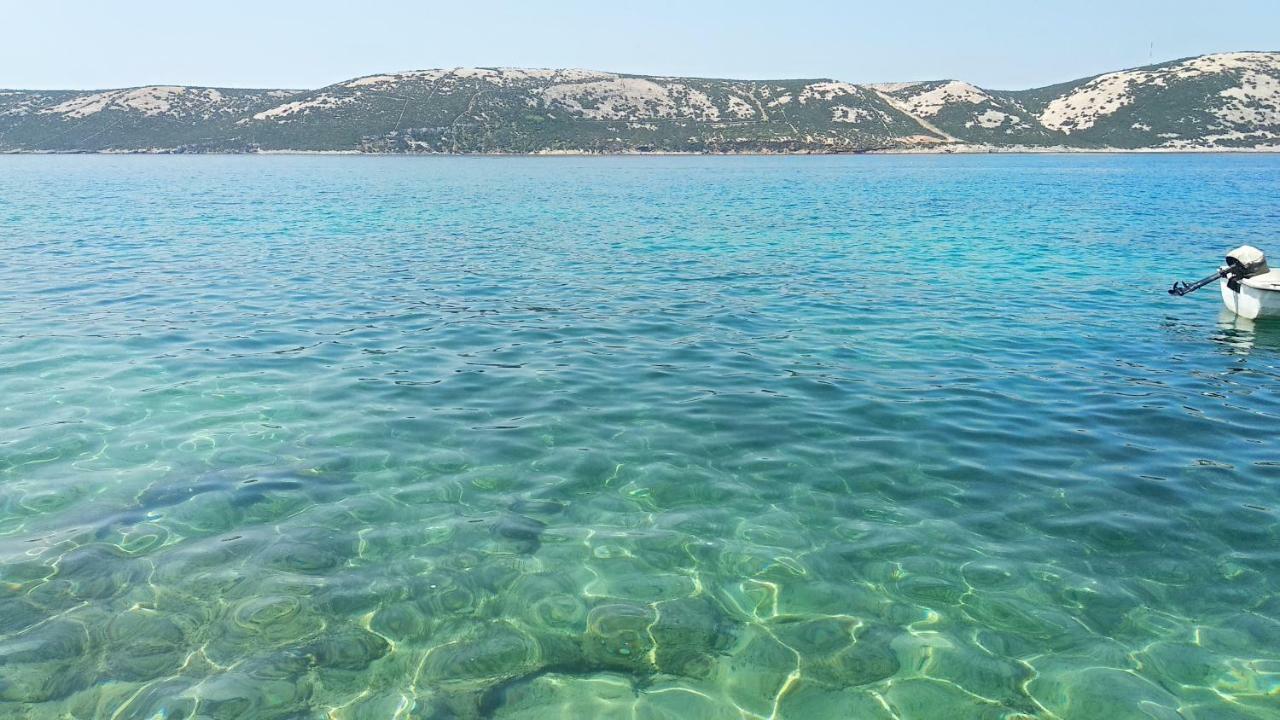 Sea Breeze Apartments With Private Beach And Boat Anchorage Stara Novalja Luaran gambar